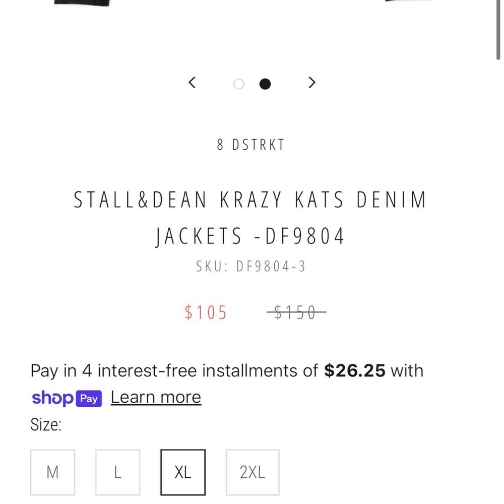 Krazy Kats Embroidered Jacket - Picture 7 of 7